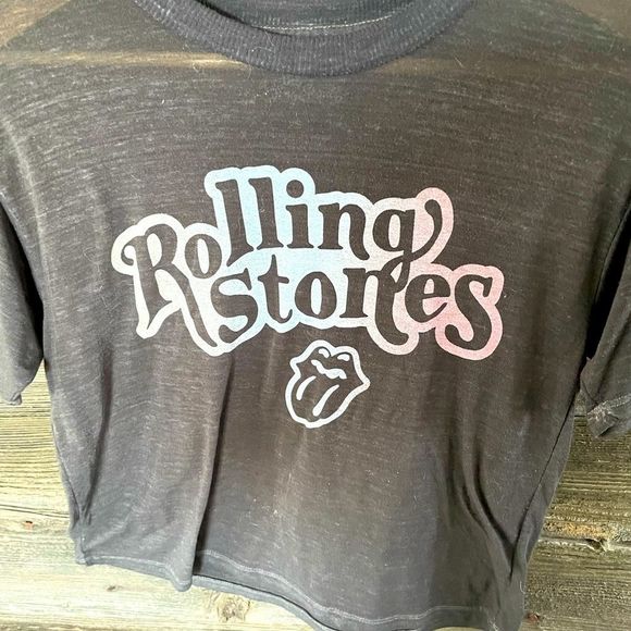 the Rolling Stones Tops - Rolling stones crop top